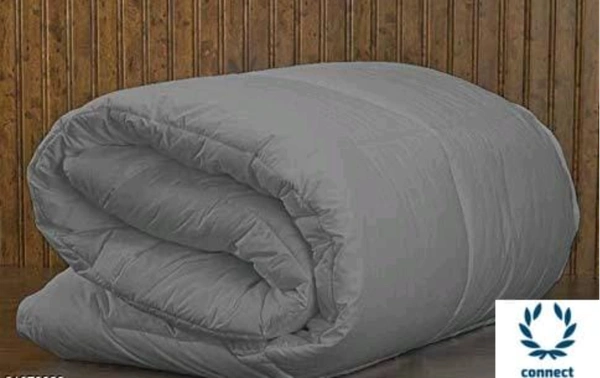 EAlma200 GSM Microfibre Comforter Double Bed for Winter | Luxurious Quilt Blanket Double Bed | Soft Microfiber Qulits AC Comforters | Size 100X90 Inch  Grey -  Free Size, Grey, Cotton, Pack of1